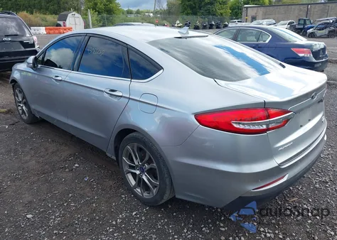 2020 Ford Fusion Sel z USA, uszkodzony, nr VIN 3FA6P0CD7LR151156